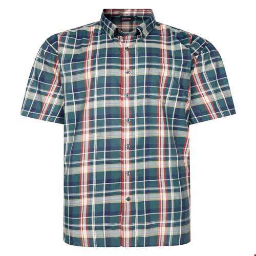 Espionage Check Shirt Green